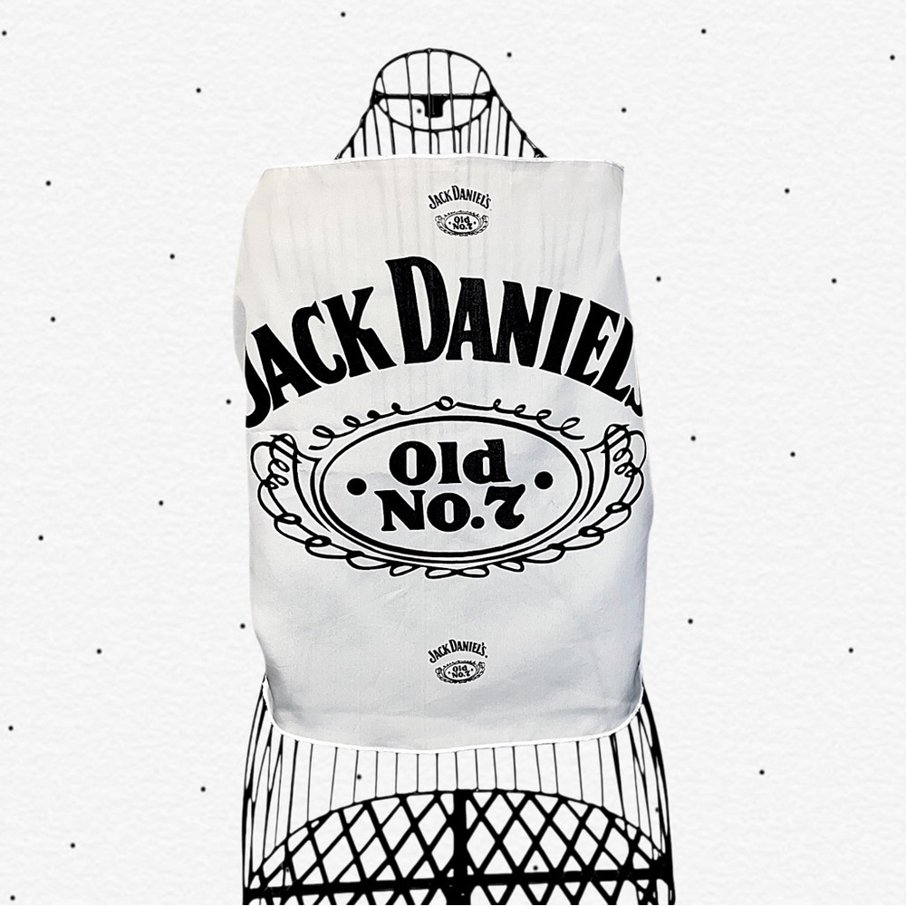 Jack Daniel's Old No.7 White Bandana Scarf - Picture 3 of 7